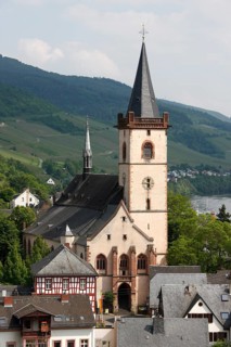 View from west, St., Sankt, Saint