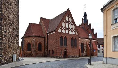 View from north-east, left market tower, St., Sankt, Saint