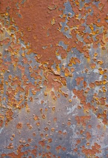 Krefeld, old wastewater treatment plant, old sewage treatment plant, rusty iron door