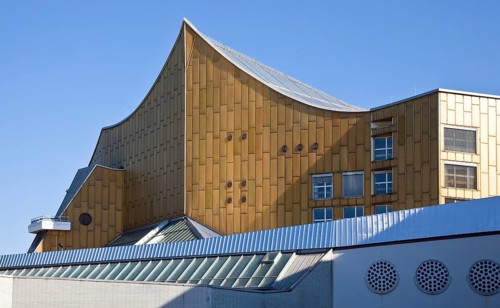 Berlin, Philharmonie 1960-63 by Hans Scharoun