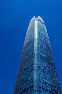 Costanera Center Tower, financial centre of Santiago de Chile, Chile, South America