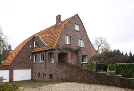 Former Steinert House, built in 1929 by Hans Poelzig, north-west side
