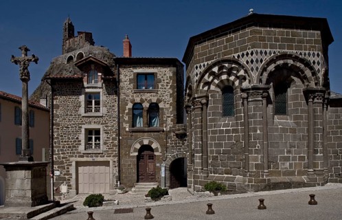 Chapel Saint-Clair from the south, top left Chapel Saint-Michel, St., St., Saint