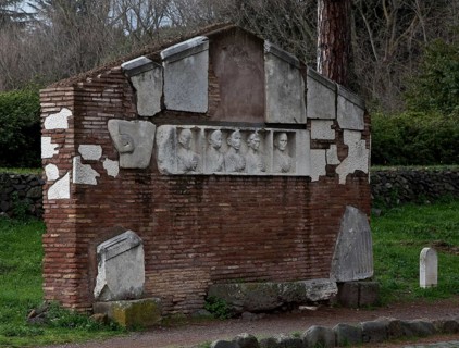 Ancient family tomb of Hilarius Fuscus