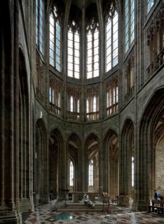 Choir inside facing east, built 1446-1521, St., Sankt, Saint