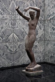 Barcelona Pavilion Pavilion of the 1929 World Exhibition, rebuilt 1983-1986, interior with