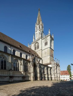 Constance, Minster, north side, view westwards to the tower
