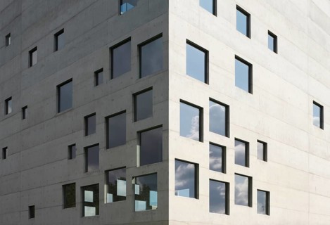 Zollverein School of Management and Design, first building by architects Kazuyo Sejima and Ryue