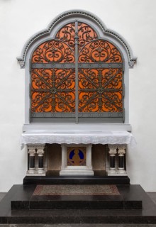 Shrine altar for the sandals of Christ (19th century) Church of St., Church of St., St., St., Saint