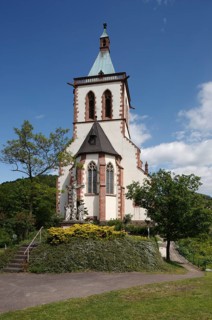 View from west, St., Sankt, Saint