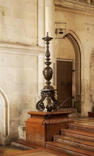 Candelabra in the choir, St., Saint, Saint