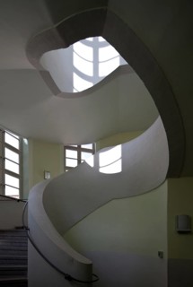 Built in 1928-29 by Wilhelm Jost and Walter Engels, staircase