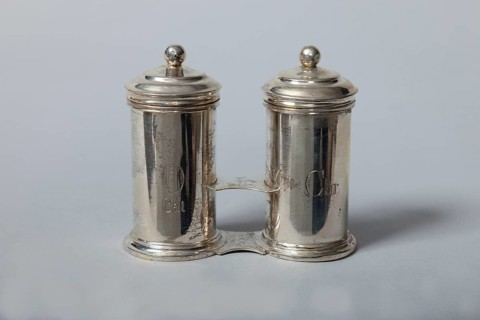 Oil vessel, 1850, Goldsmith's art and textile art from the 16th to the 20th century, St., Saint,