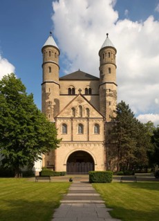 View of the Westwerk, St., Sankt, Saint