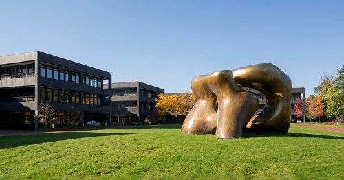 Federal Chancellery building, 1976 to 1999 seat of the Federal Chancellery, architect: Federal