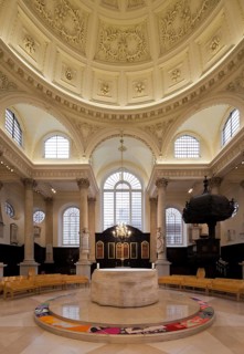 London, St Stephen Walbrook, built 1672-1679 by Christopher Wren