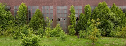 Former Hugo colliery, extended by Fritz Schupp in 1954