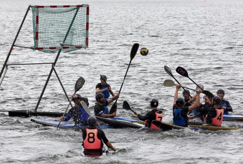Canoe polo national league match Wassersportfreunde Liblar