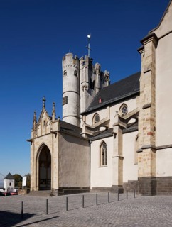 Porch and west building from south-east, St., Sankt, Saint