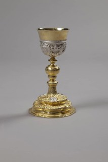 Chalice, goldsmithing and textile art from the 16th to the 20th century, St., Sankt, Saint