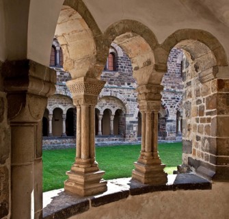 Magdeburg Monastery of Our Lady South window of the well house built in the 12th century View from