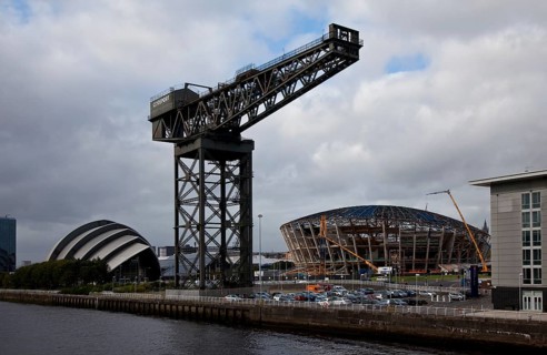 GGlasgow Finnieston crane, completed in 1932, lifting capacity 175 tonnes