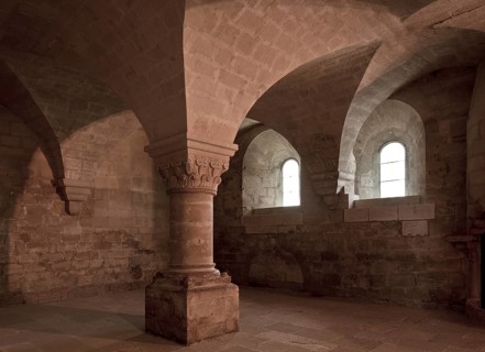 Cistercian monastery founded in 1148, cloister, calefactorium, warming room and brothers' hall also