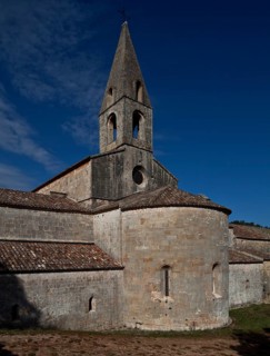 Cistercian monastery founded in 1146, church from south-east, St., Sankt, Saint