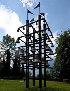 Carillon from 2001 on the terrace above the Tell Chapel, Carillon, St., Sankt, Saint