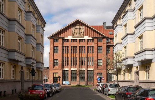 Krefeld, Im Brahm bread factory on Ritterstraße, built in 1910 according to plans by Robert Adrian