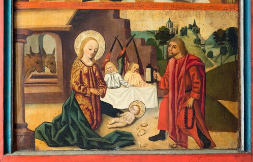 Altar from the Crane Convent around 1470/1480, Adoration, St., Saint, Saint