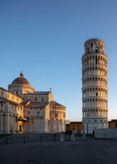 Pisa, Cathedral Square with Santa Maria Assunta Cathedral and Campanile, Leaning Tower of Pisa