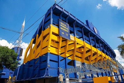 La Bombonera, Alberto Jose Armando Stadium, La Boca, Buenos Aires, Argentina, South America