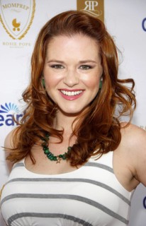 SANTA MONICA, CA - MARCH 29, 2012: Sarah Drew at the Rosie Pope Maternity Store Opening in Santa