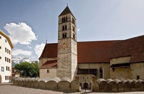 Italy S-Tyrol Schluderns Parish Church St Katharina v N, St, Saint, Saint