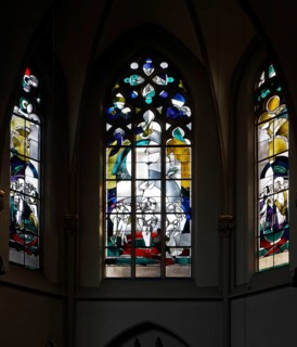Window in the south transept (Hermann Gottfried), St., Sankt, Saint