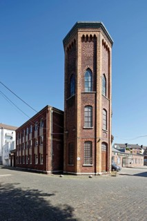 Former cloth factory Aachen, water tower