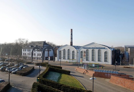 Museum of Heavy Industry, street side, entrance area