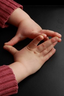 Hand of a child, 5 fingers, 5 fingers, thumb, palm, hands, fingertips, finger-tip, finger-nails,