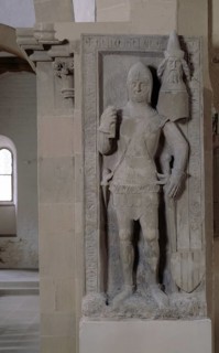 Schweinfurt, St. Johannis, Tomb of the Imperial Bailiff Konrad von Seinsheim (around 1369), St.,