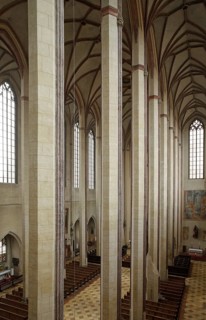 View from the organ loft to the east into the south aisle, St., Sankt, Saint