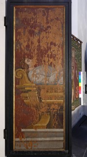 Prince's crypt, panel from the tomb of Duke Johann III, back, St., Saint, Saint