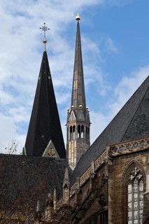 View from south-east, detail, St., Sankt, Saint