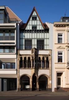 Built in 1900 for C. J. Buschhüter, relocated in 1974, iron framework on the upper floor with