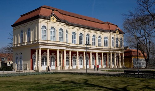 Palace garden parlour from the southwest