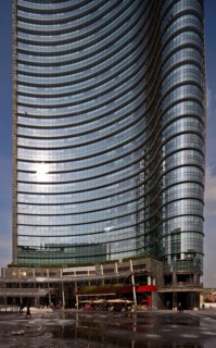 Italy Milan Milan Torre UniCredit by Caesar Pelli built 2009-12 Height 231 m located in Piazza Gae