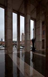 City name formerly Littoria, Latina is the first planned city in Italy realised during Fascism,