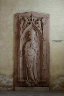 Monastery church, tomb of the cathedral cantor Eberhard von Oberstein (died 1331), St., Sankt,