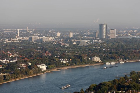 Königswinter, view from the Drachenfels
