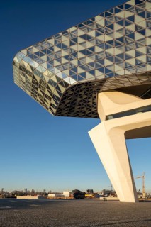 Antwerp, Port House or Havenhuis, completed in 2016, design: Zaha Hadid
